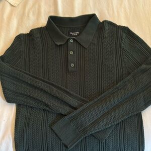 Abercrombie Men’s Long sleeve Sweater Polo
